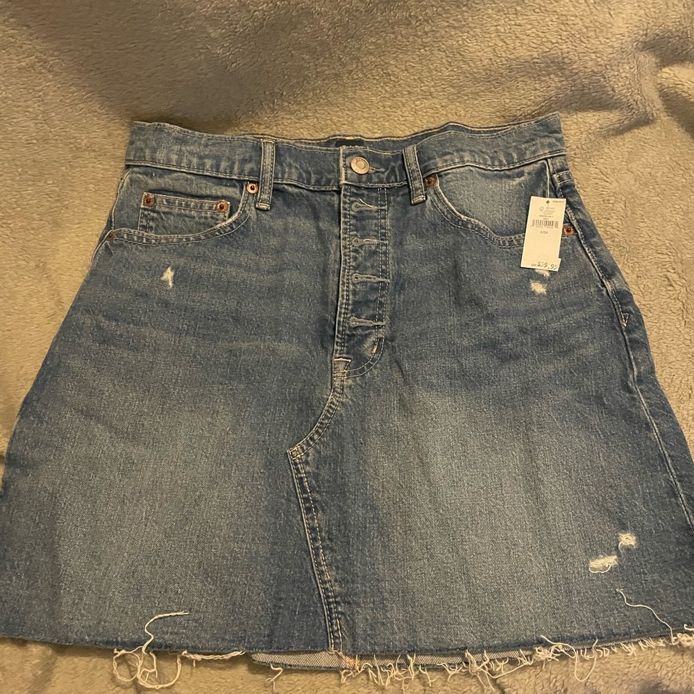 GAP denim mini skirt
